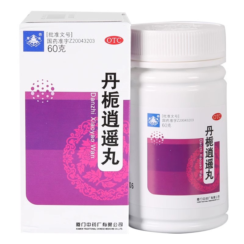 鼎炉 丹栀逍遥丸 60g*1瓶/盒舒肝解郁清热调经