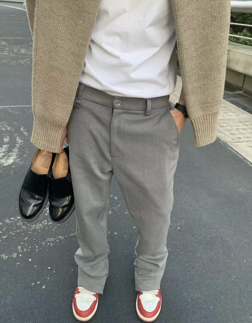 美式cleanfit休闲西裤