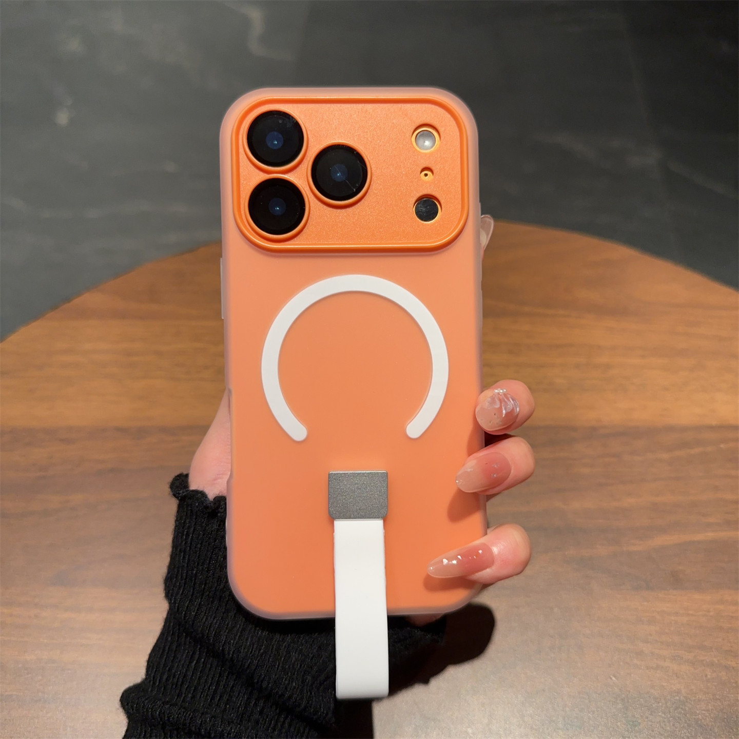 自带镜头膜二合一苹果17手机壳