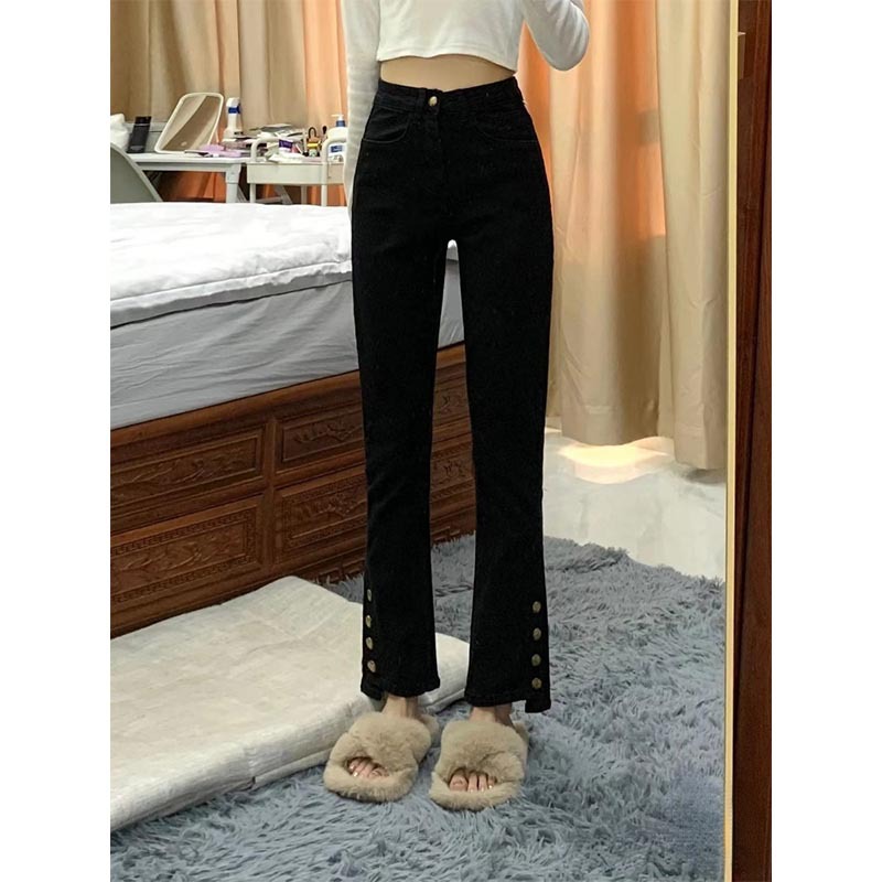 牛仔喇叭裤女牛仔喇叭裤女