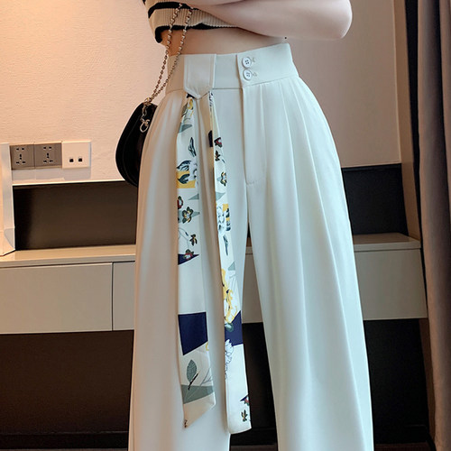 筒西装裤女筒西装裤女