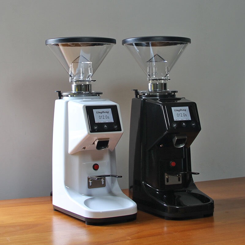 凌动磨豆机LD-022意式咖啡平刀磨用定量磨粉机盘研磨全自动商用家