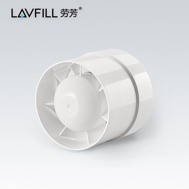 LAVFILL劳芳排气扇110PVC迷你圆