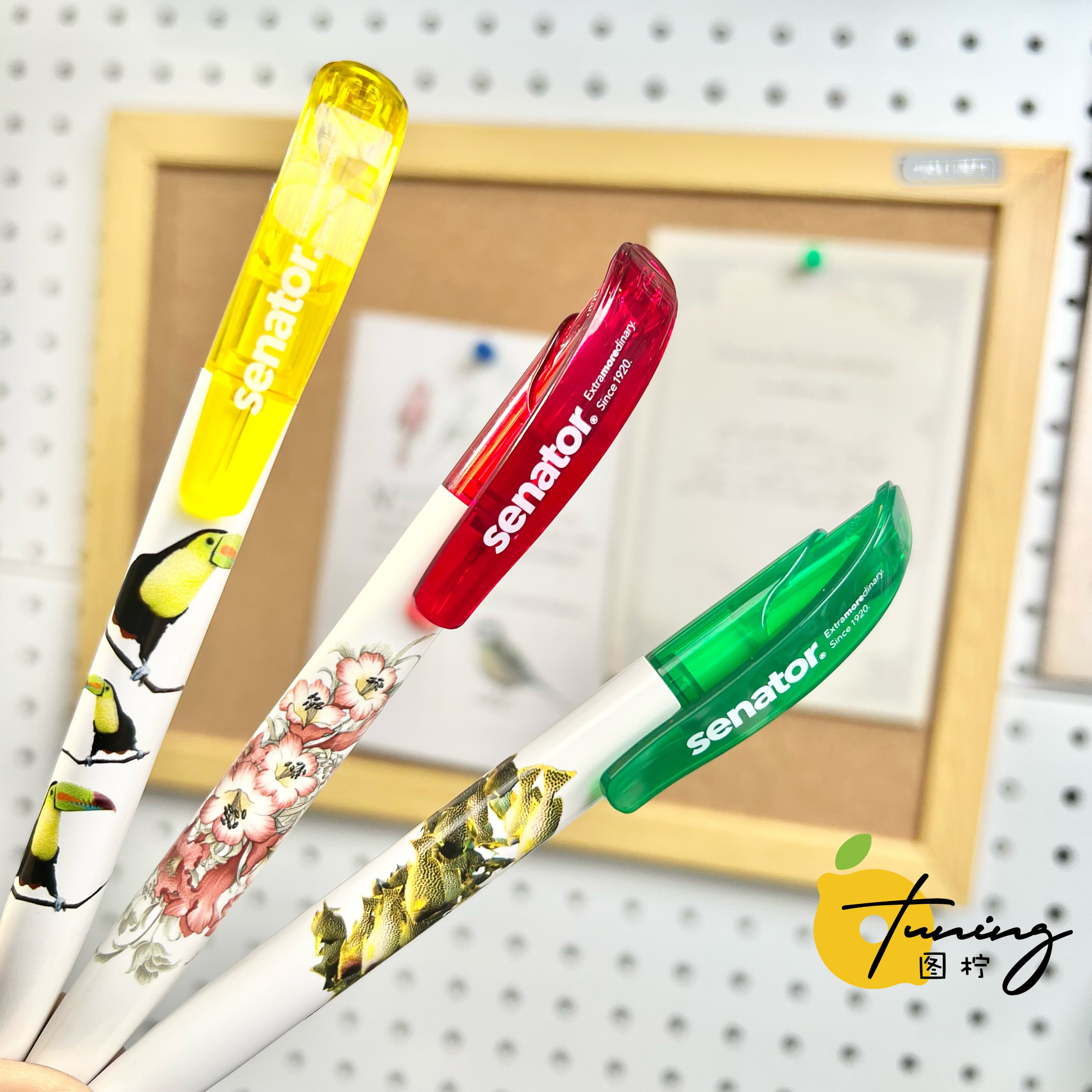 胜奈德限量版高清印刷中性笔