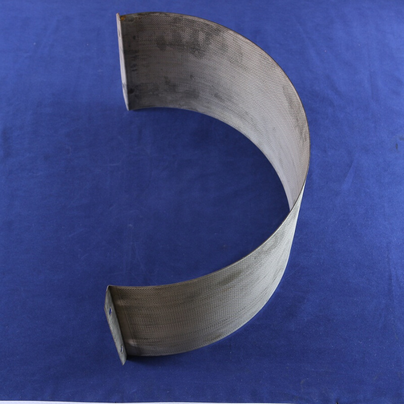 40型锤片式粉碎机配件秸秆打粉机搅E拌机筛网筛片罗底网筛瓦漏网