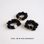 韩版 搭配所有衣服 发绳 简约轻奢醋酸发圈小肠圈头绳扎头发皮筋