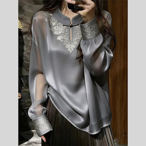 新中式女装国风独特漂亮外套上衣