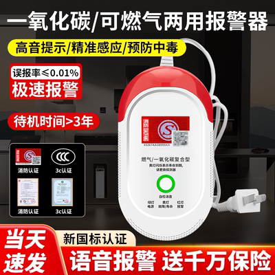 家用出租房一氧化碳报警器防中毒