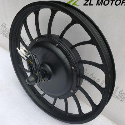 36V48V 1000W 20寸电动自行车替换 后驱全黑款 碟刹大功率电机u.