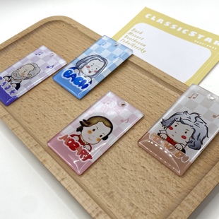 ClassicStar 音乐家人物滴胶棋盘格挂件