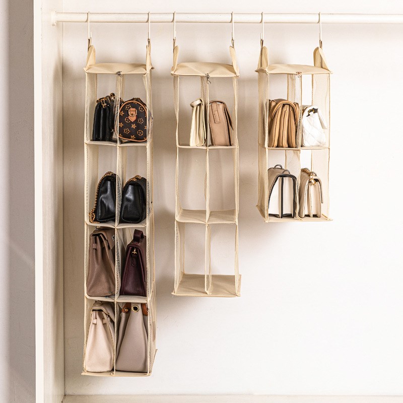 收纳挂袋袜子内衣内裤分层整理悬挂式布艺双面衣柜置物架宿舍神器