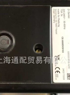 24小时现货发出新款RIELLO利雅路比例调节程控器CMG/M88.62D2