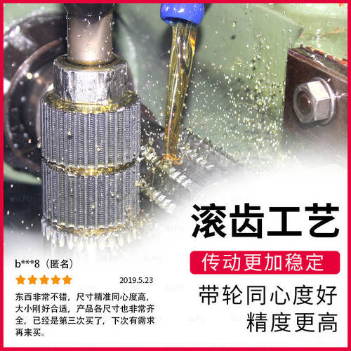 同步带轮 5M-60齿现货1:2:3套装工业传动皮带轮可配同步带同步轮