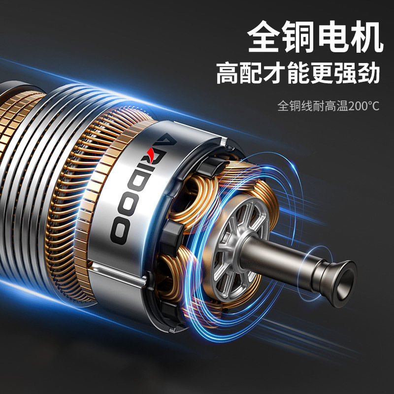 充电式吹风机锂电鼓风机大功率工业小型车载吹灰家用吹雪机除尘器图片