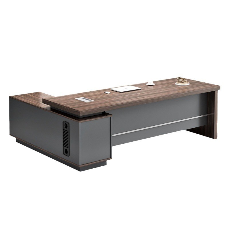 老板桌办公桌椅组合现代简约大班台经理总裁主管单人办公桌椅套装