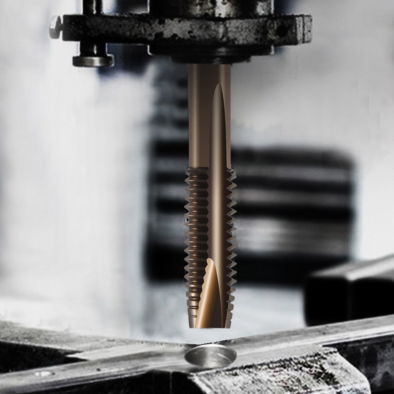 含钴先端丝锥不锈钢攻丝螺尖机用丝锥丝攻m3m4m5m6m8m10