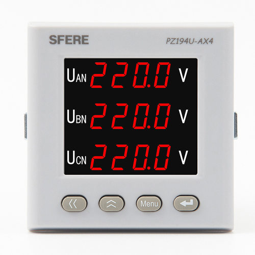 江苏斯菲尔电气sfere PZ194U-AX4交流三相电压表数显式电子仪表