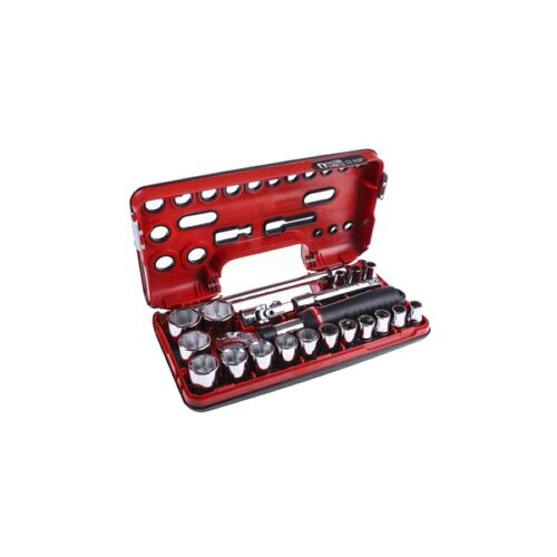 Facom SXL.DBOX1PB 21件装 套筒扳手组套 驱动器大小12in方形刀头