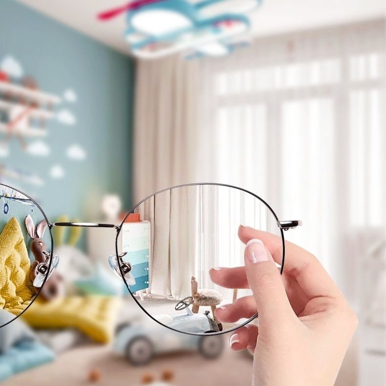 特价非球面光学树脂眼镜片近视超薄高清变色抗疲劳渐进片在线配镜