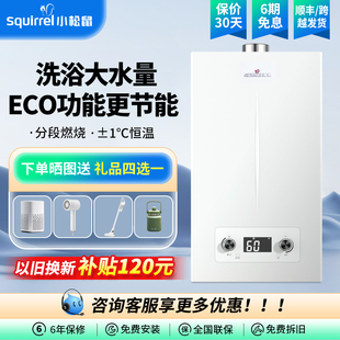 小松鼠壁挂炉天然气家用采暖两用热水地暖锅炉热水器采暖炉C18