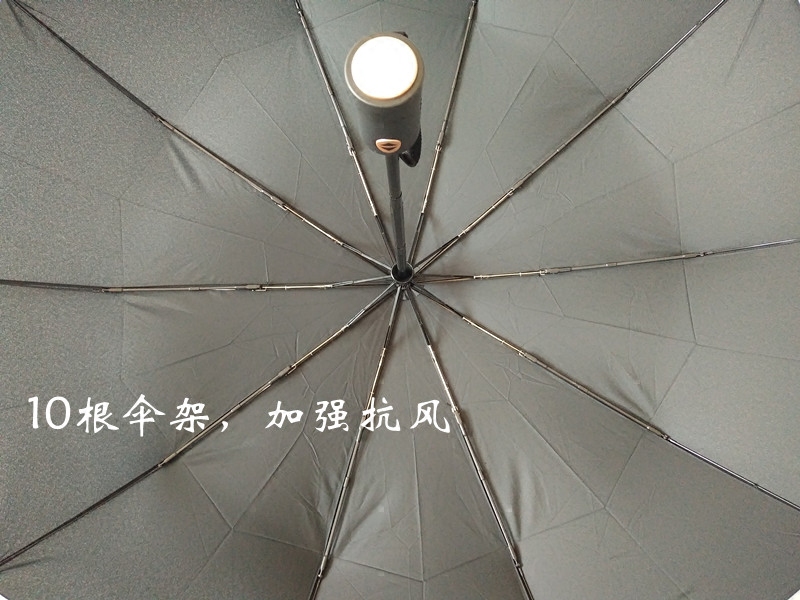 10骨全自动伞超轻自开自收超大超抗风暴伞三折男商务折叠伞防晒伞