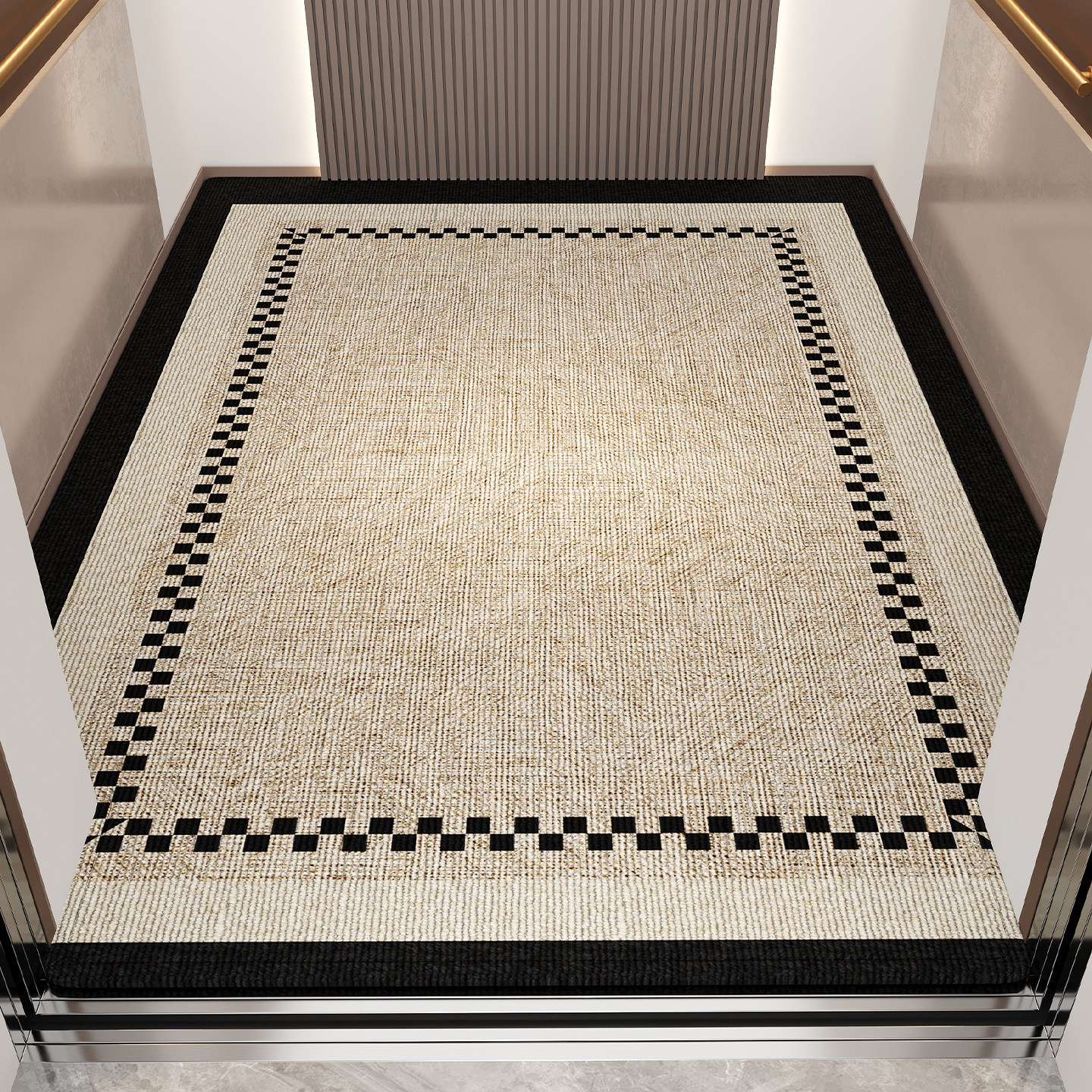 轻奢电梯轿厢地垫商用高端入户门口专用脚垫酒店防滑定制logo地毯,居家布艺,入户地垫,淘宝优惠券,粉丝福利购,淘宝优惠卷