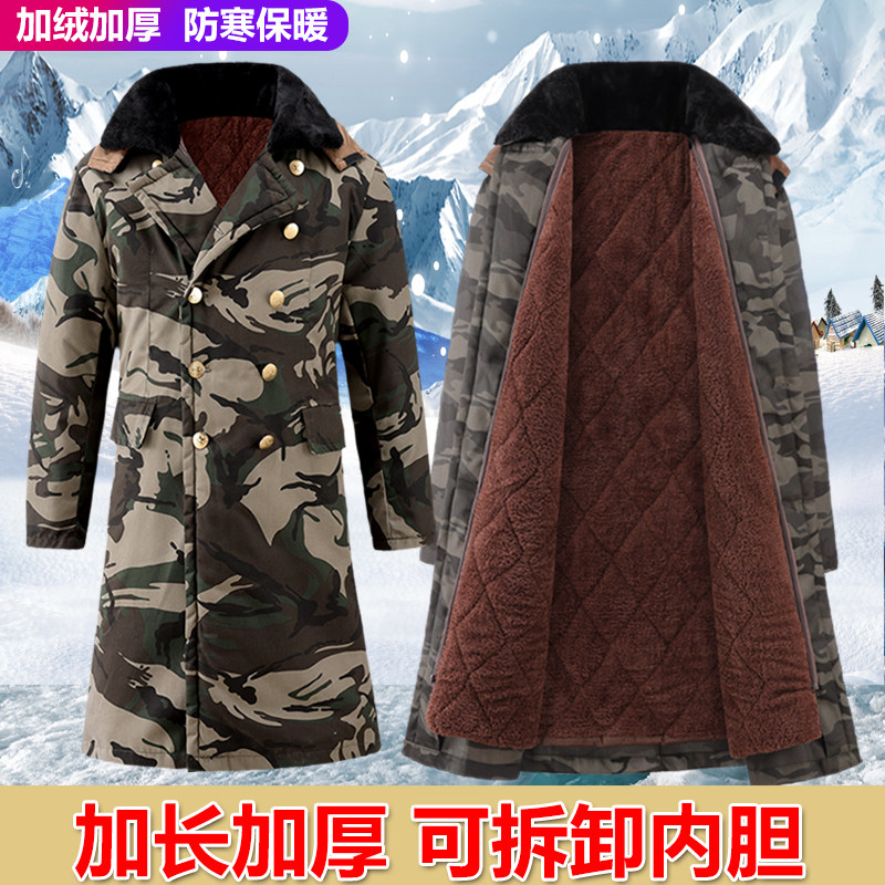 棉衣男加绒加厚冷库防寒服