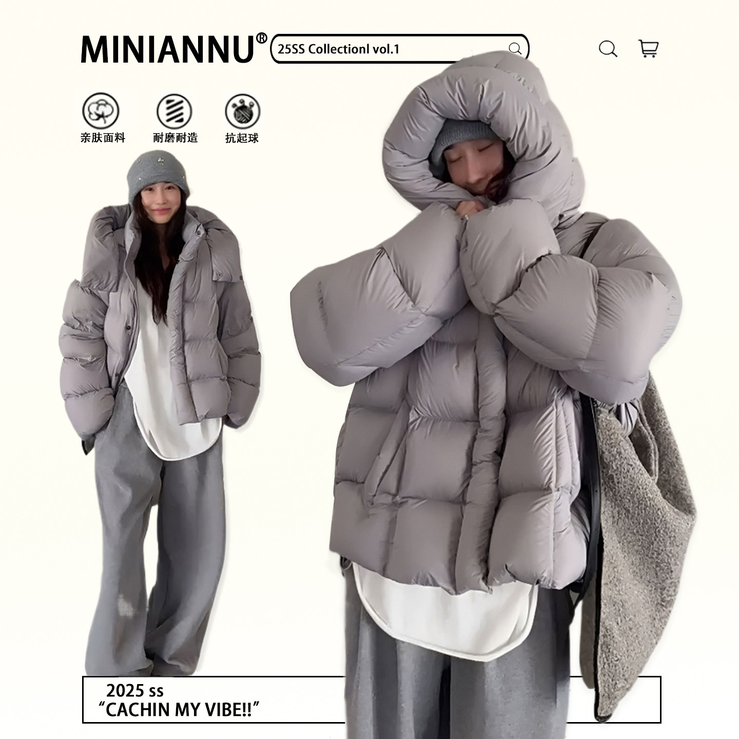 大码女装胖mm韩系高级感显瘦加厚棉服女冬季百搭休闲保暖棉衣外套,女装/女士精品,大码棉服,淘宝优惠券,粉丝福利购,淘宝优惠卷