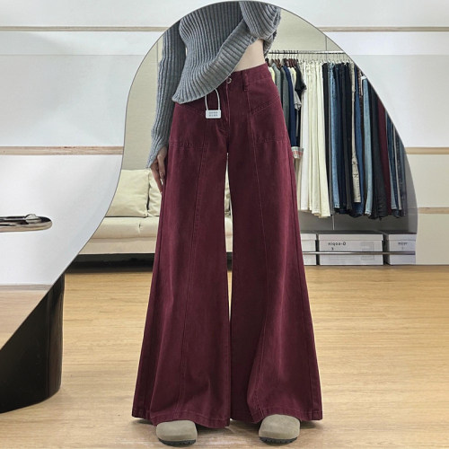 特大码女装韩系高级感牛仔裤女裤