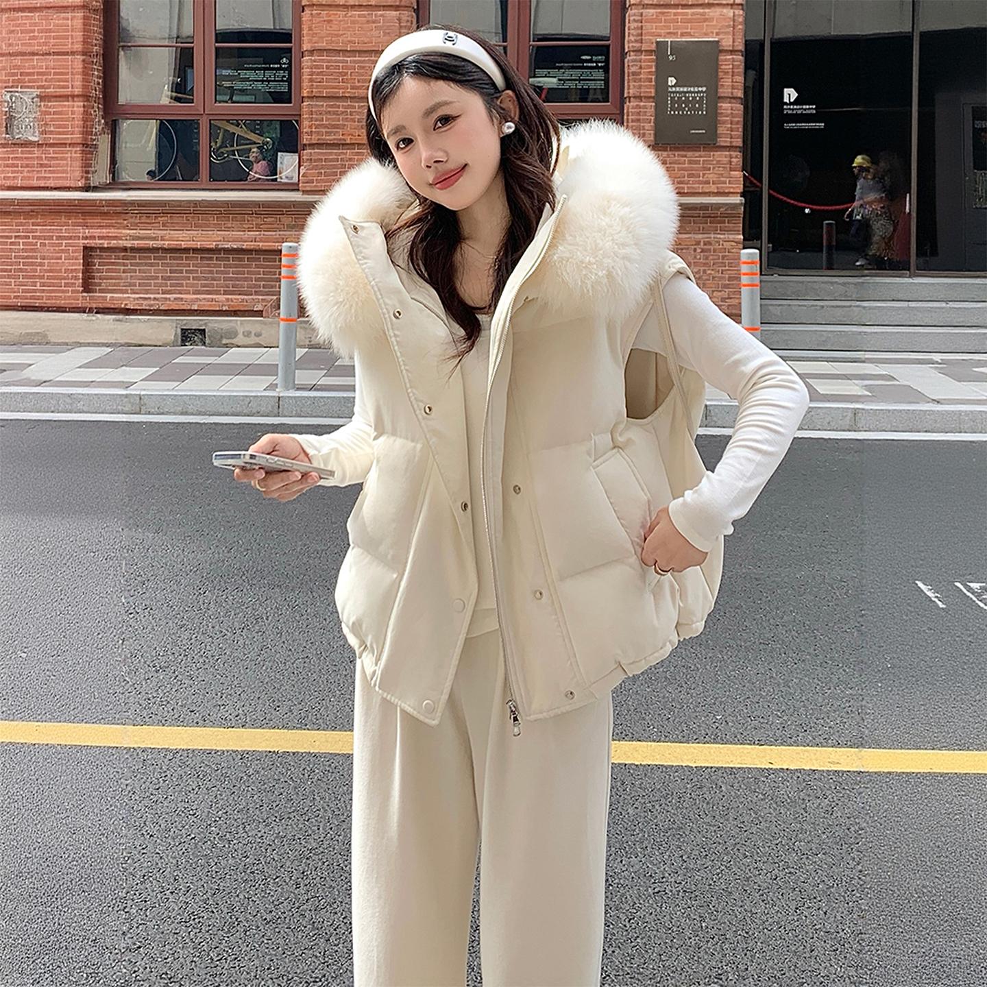 300斤大码女装气质百搭连帽外套