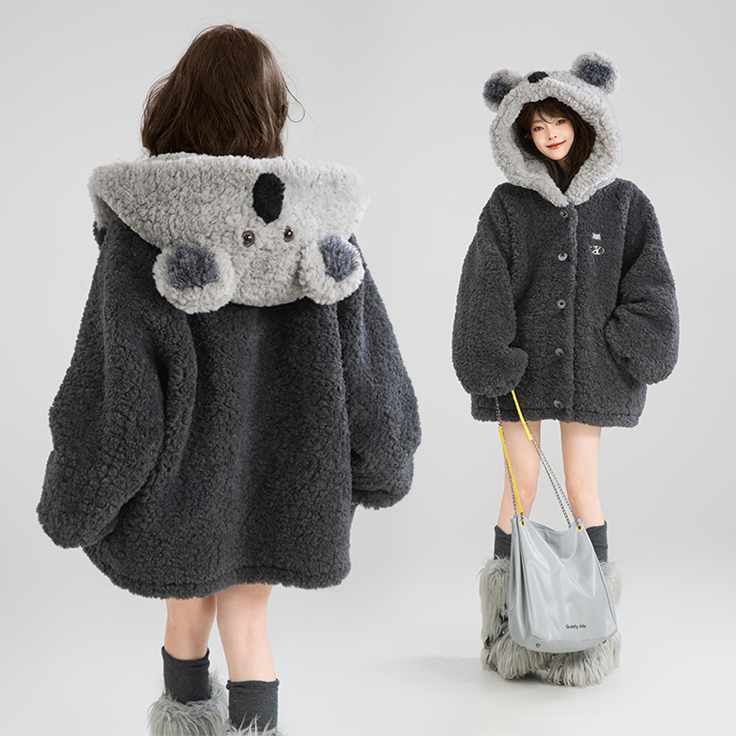 特大码胖mm韩系宽松显瘦棉服上衣