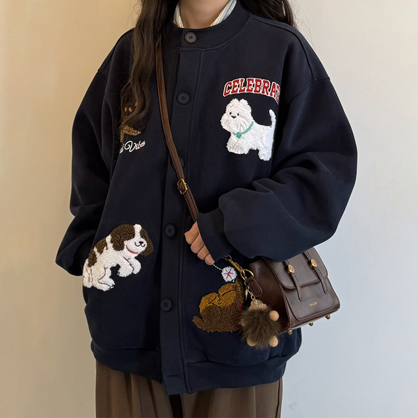 大码女装韩版小众设计感休闲外套