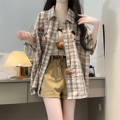 300斤特大码休闲宽松百搭衬衣女