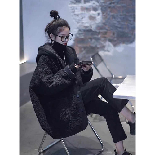 特大码设计感保暖休闲百搭棉服女