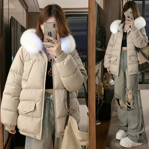 300斤特大码韩版宽松显瘦面包服