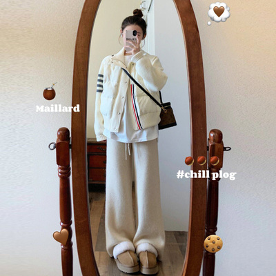 特大码韩系ins甜美夹棉外套棉服