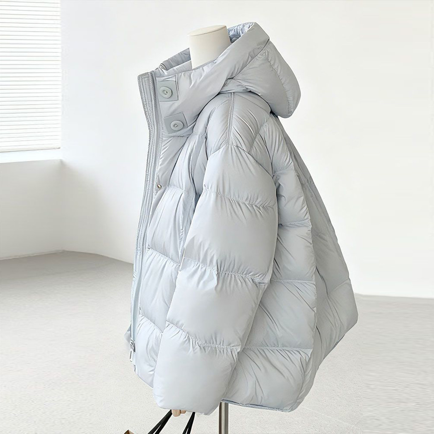 300斤特大码女装高级感蓝色加厚羽绒棉服女胖mm宽松连帽保暖外套,女装/女士精品,大码棉服,淘宝优惠券,粉丝福利购,淘宝优惠卷