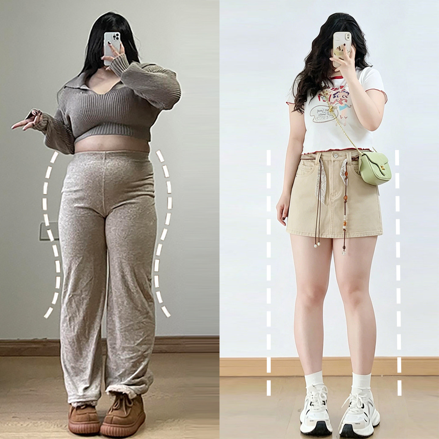 胖mm大码慵懒风休闲a字牛仔裤女图片