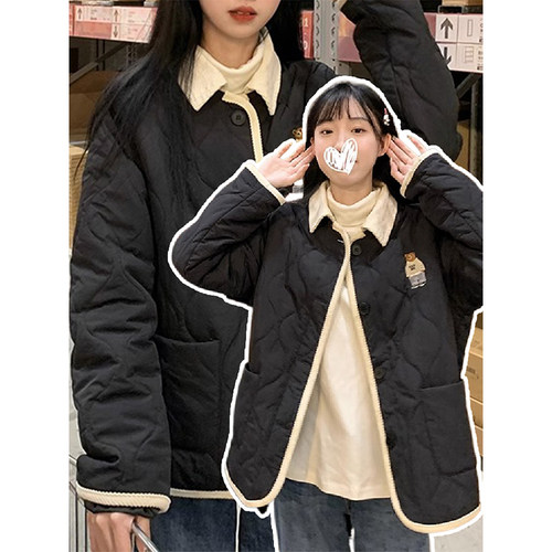 特大码韩版ins宽松保暖百搭棉服