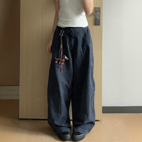 300斤大码休闲宽松百搭牛仔裤女