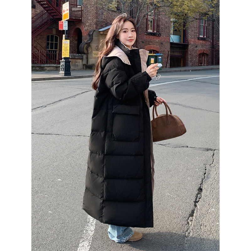 300斤大码女装胖mm韩版黑色棉服大衣女冬季黑色长款过膝加厚外套,女装/女士精品,大码棉服,淘宝优惠券,粉丝福利购,淘宝优惠卷