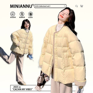 时尚 高级感加厚保暖棉服女胖mm韩版 百搭显瘦外套 女装 300斤特大码