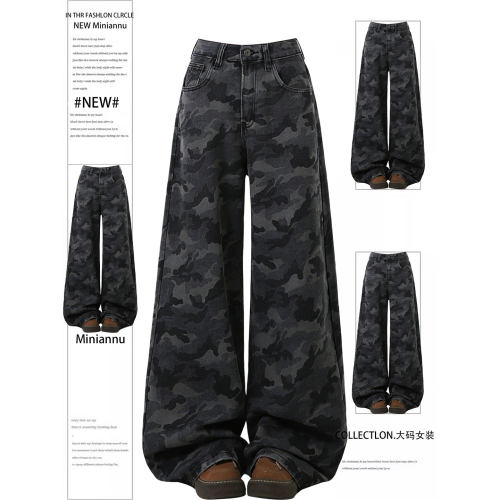 胖mm大码春装版型超好看的裤子女