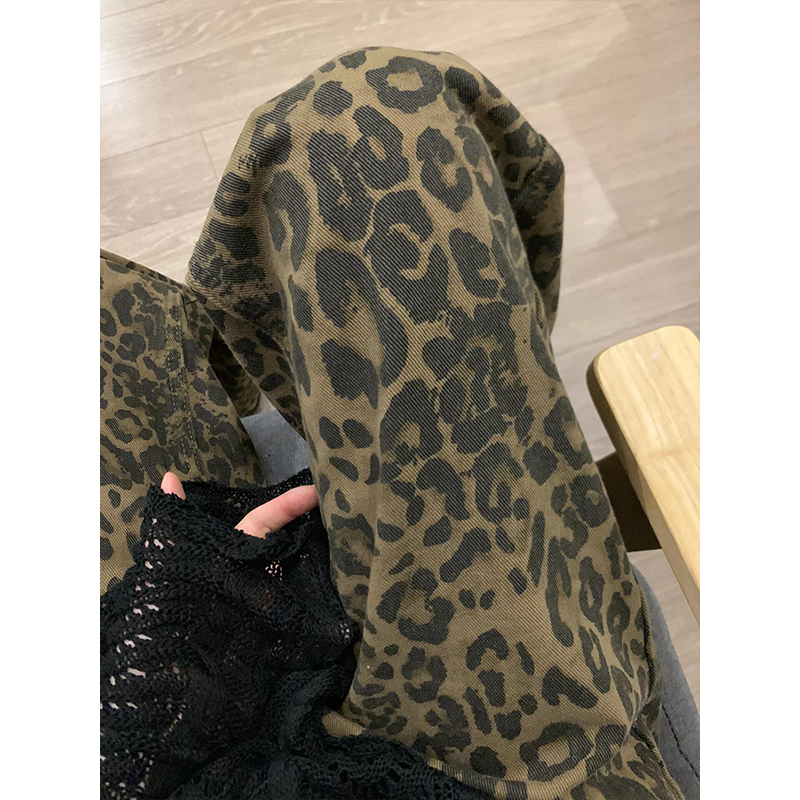 特大码美式ins高级感设计感女裤