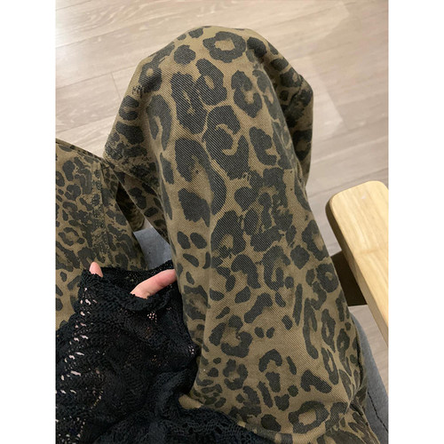 特大码美式ins高级感设计感女裤
