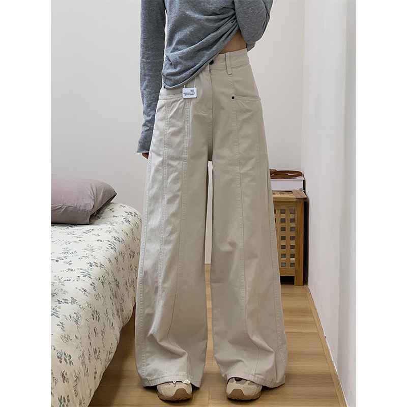 特大码美式vibe百搭休闲遮肉长裤