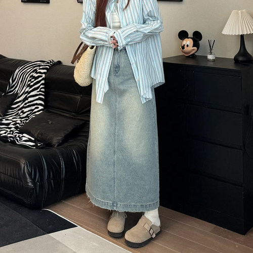 300斤大码女装韩版百搭半身裙女