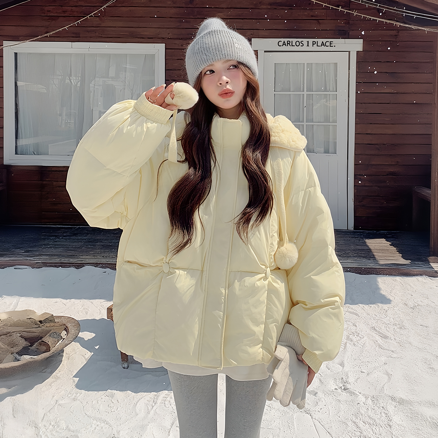 特大码韩系学院风ins百搭外套女