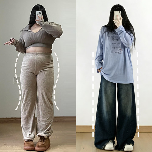 特大码胖mm高街显瘦辣妹风裤子女