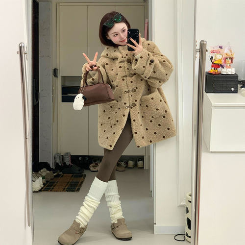 特大码胖mm甜美可爱气质显瘦棉衣